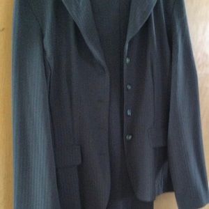 T Milano unconstructed pantsuit